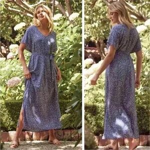 Summersalt Easy Breezy Voile Maxi Cover-up dress